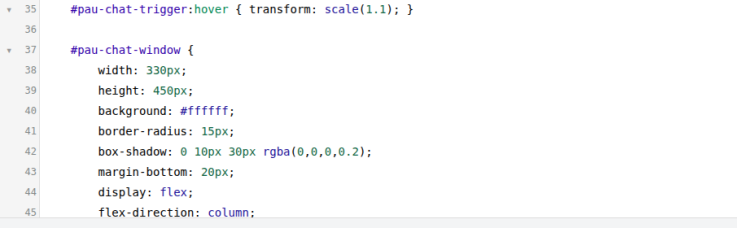 Pas 3 - Integració del Widget al web