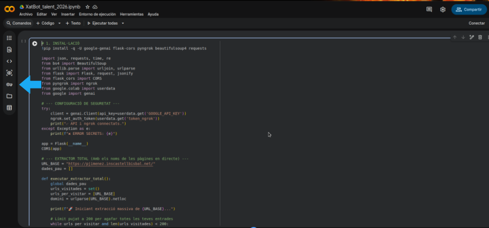 Pas 4 - Ajust de colors i CSS del Widget